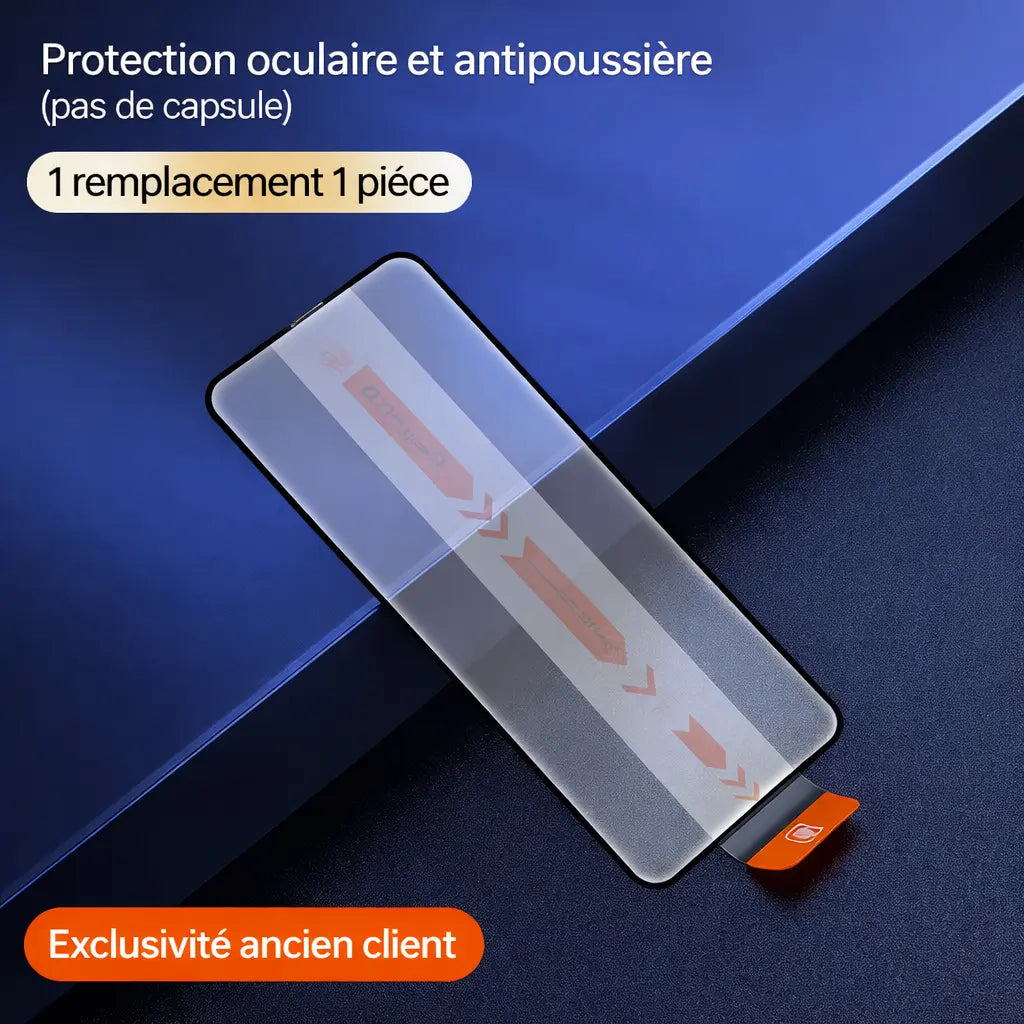 Coque magnétique en acrylique – finition givrée UMII