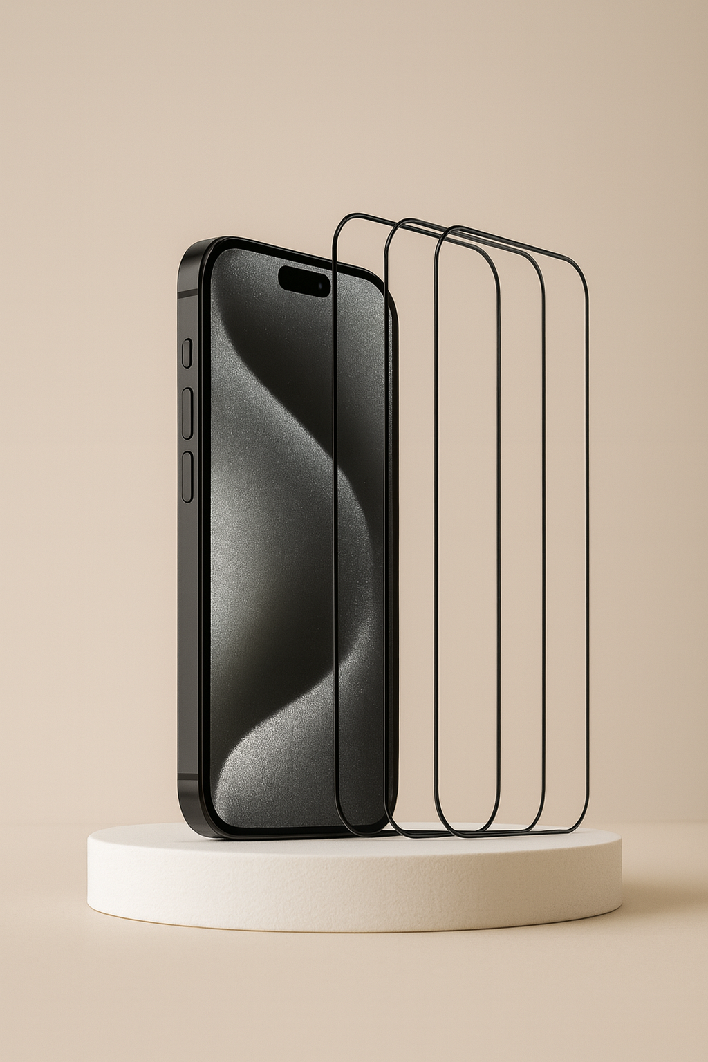 Lot de 3 Protecteurs d’écran en verre trempé 9D – Compatible iPhone 13 / 13 Pro / iPhone 14 / 14 Pro Max