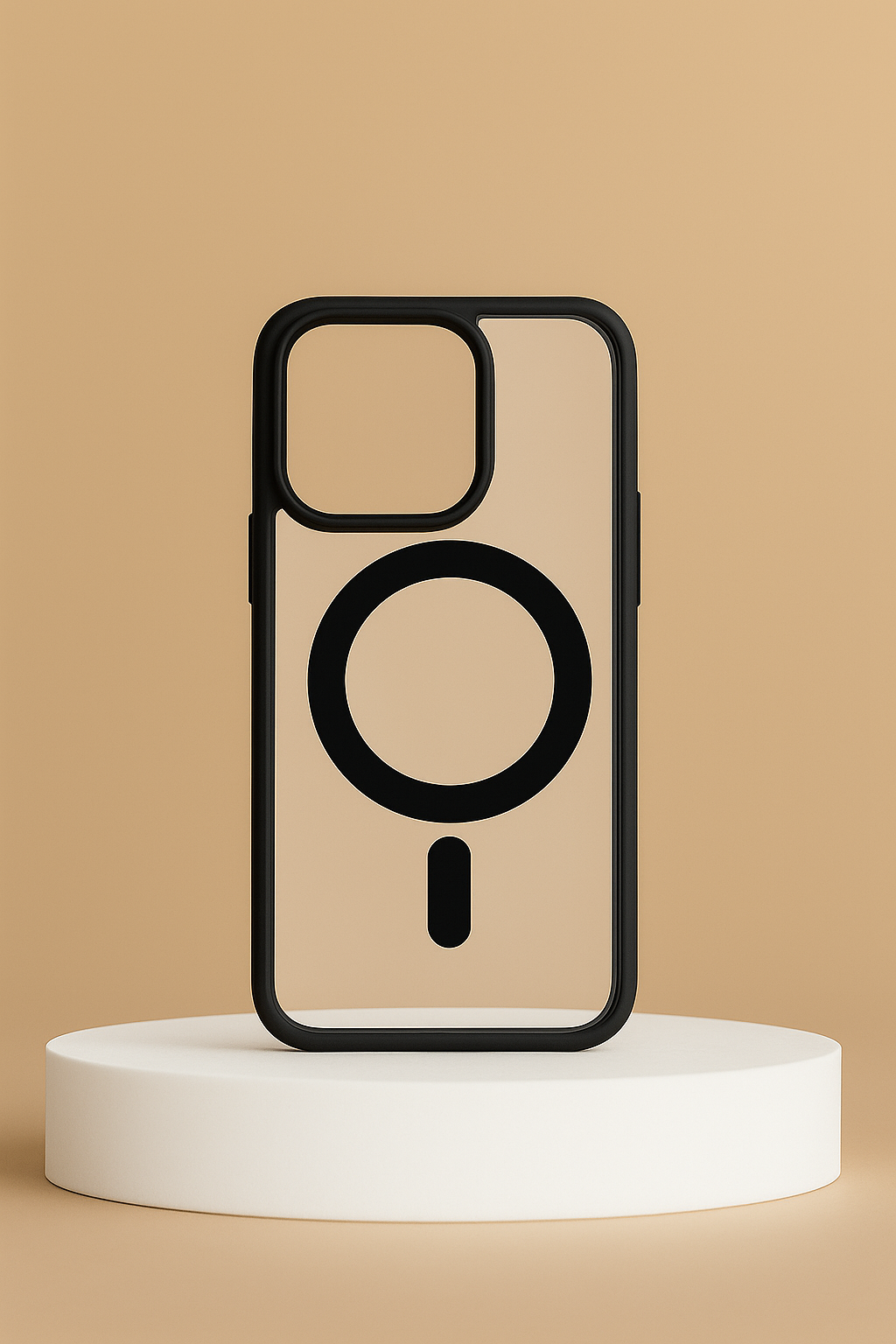 Coque Transparente MagSafe de Luxe – Noir – iPhone 16 / 16 Plus / 16 Pro / 16 Pro Max