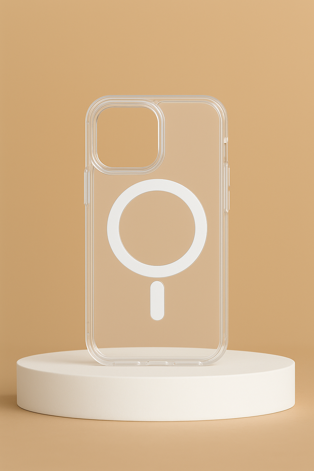 Coque Transparente MagSafe de Luxe – Transparent – iPhone 12 Mini / 12 Pro / 12 Pro Max