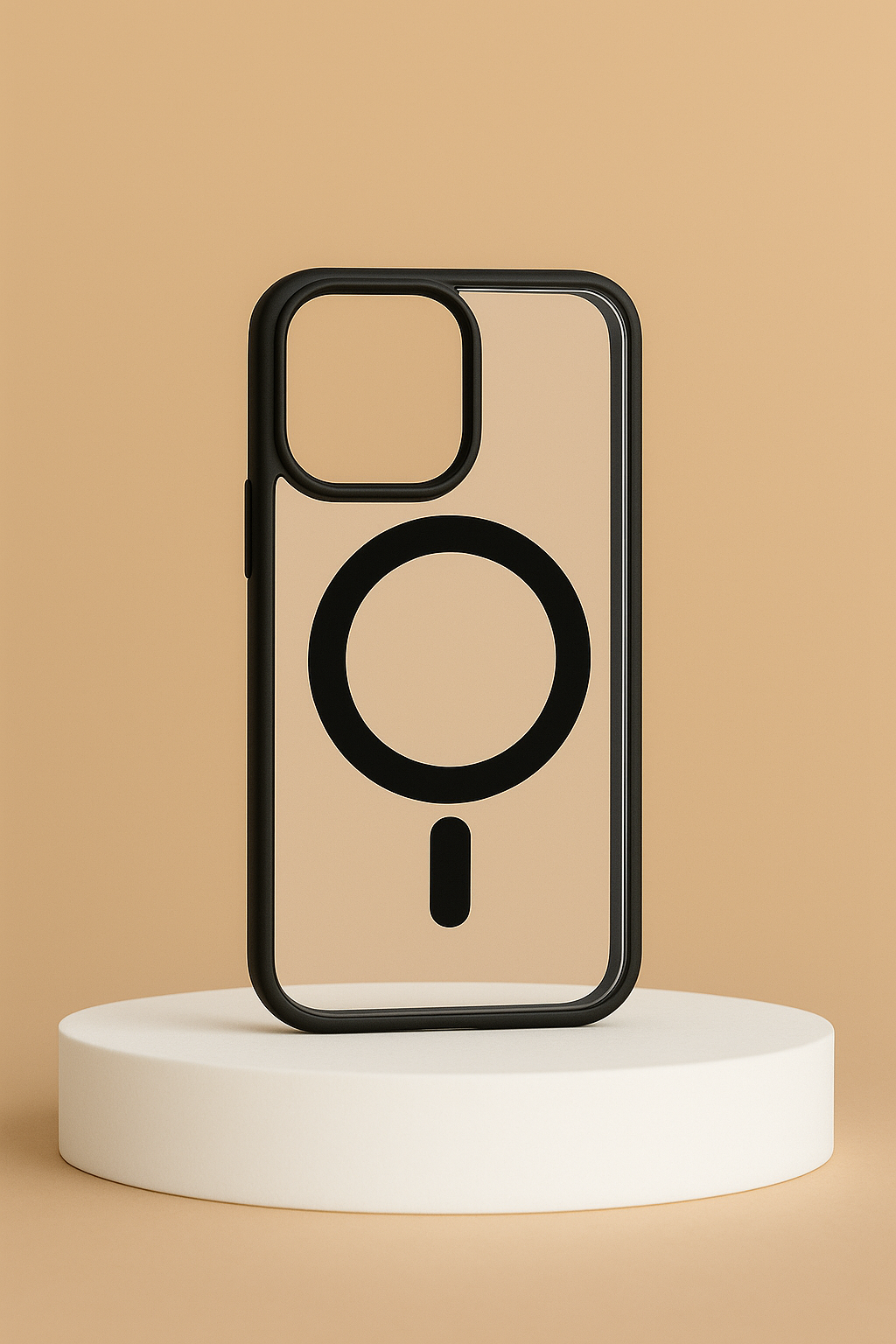 Coque Transparente MagSafe de Luxe – Noir – iPhone 16 / 16 Plus / 16 Pro / 16 Pro Max