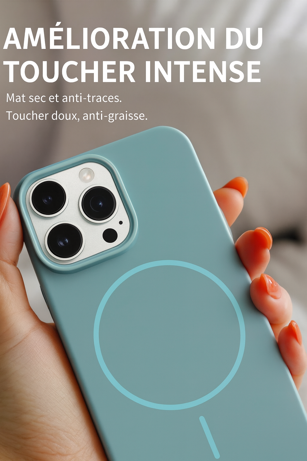 Coque MagSafe Élégante – iPhone 13