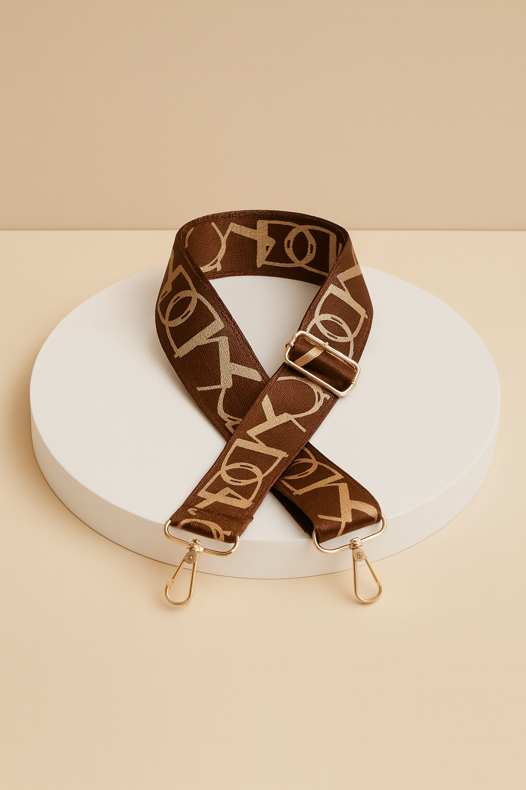 Sangle de Sac Géographique – Accessoire Portable Réglable, Élégant et Durable