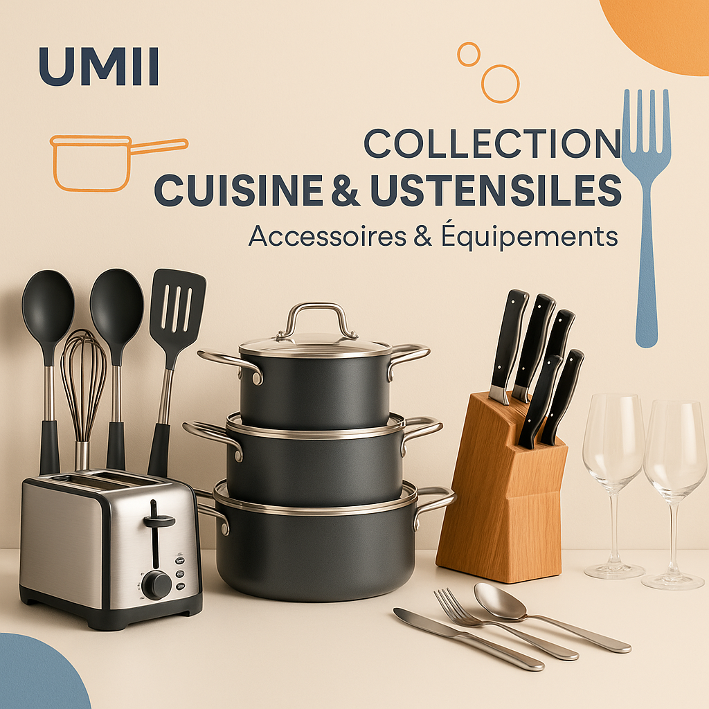Collection Cuisine – Ustensiles, Accessoires & Équipements