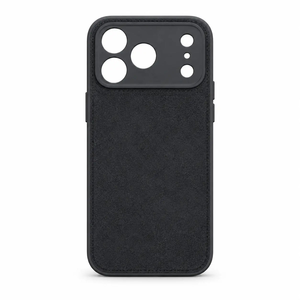 Coque rétro unie effet cuir pour iPhone – Design haut de gamme marron chocolat et orange UMII