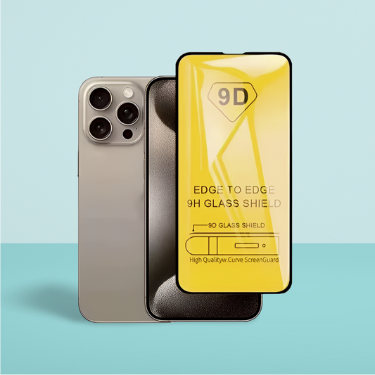 Lot de 3 Verres Trempés 9D – iPhone 16