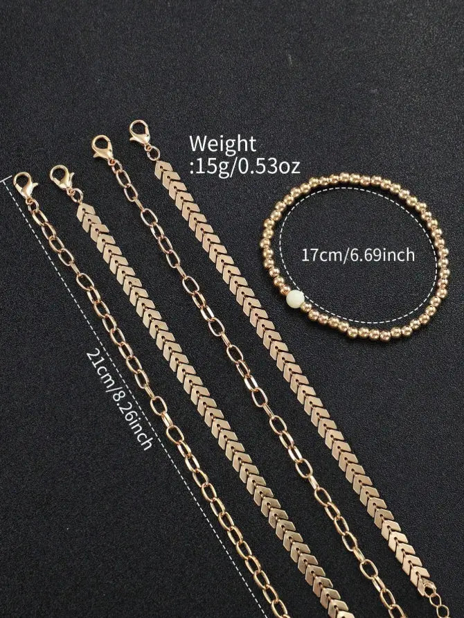 Montre Femme + Bracelets (6 pièces) UMII