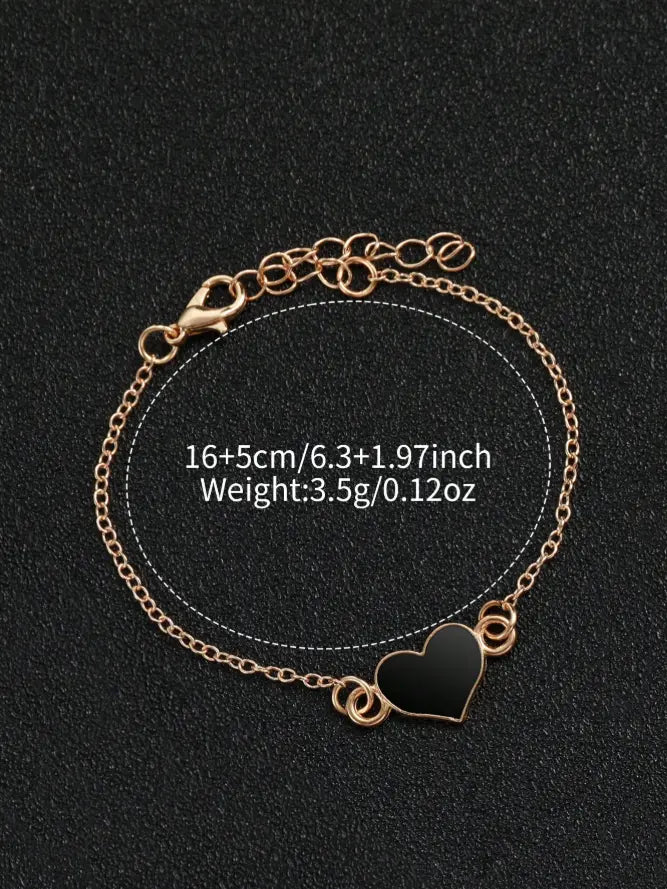 Montre Femme + Bracelet Cœur (4 pièces) UMII