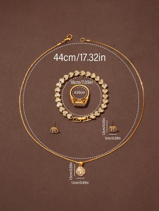 Ensemble Montre & Bijoux – 6 pièces (Boîte non incluse) UMII