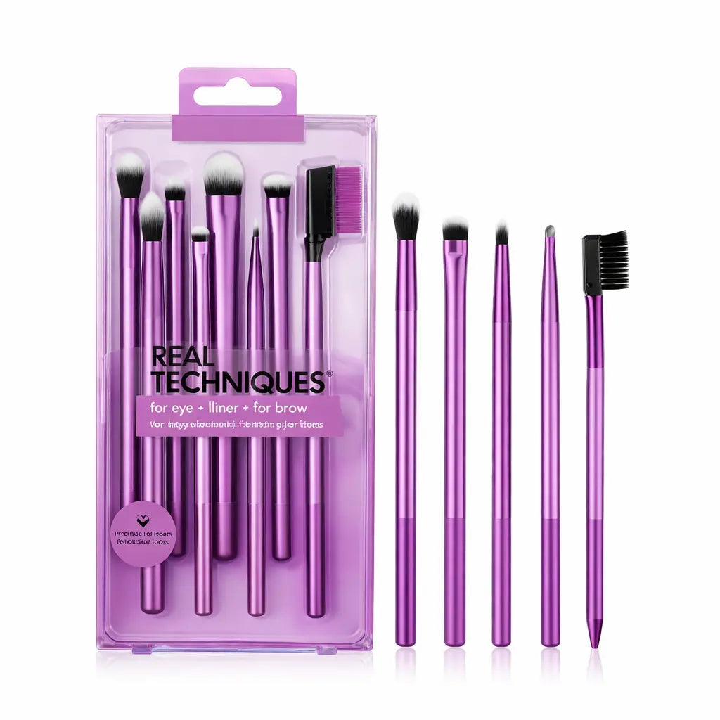 Set de 8 Pinceaux Maquillage – Précision Yeux & Teint - UMII