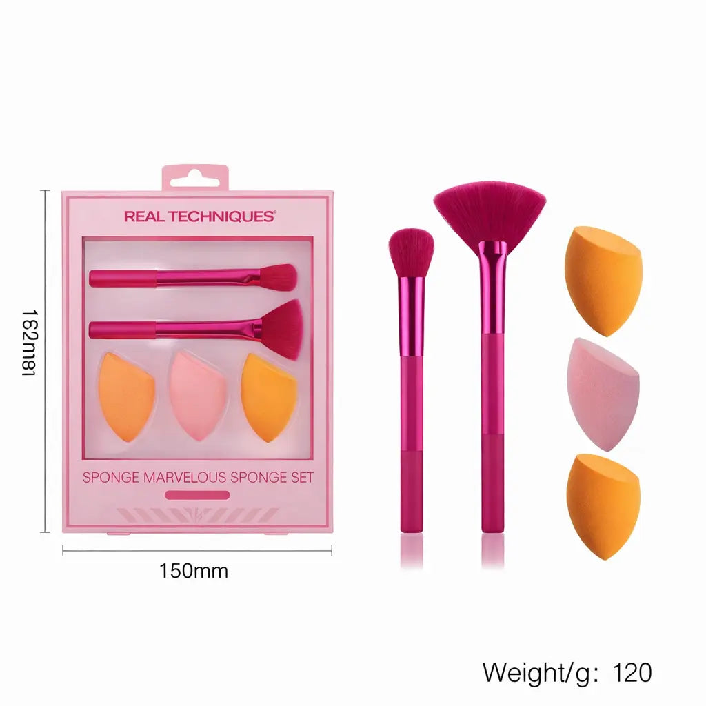 Set de 5 Pinceaux Maquillage – Teint & Yeux UMII