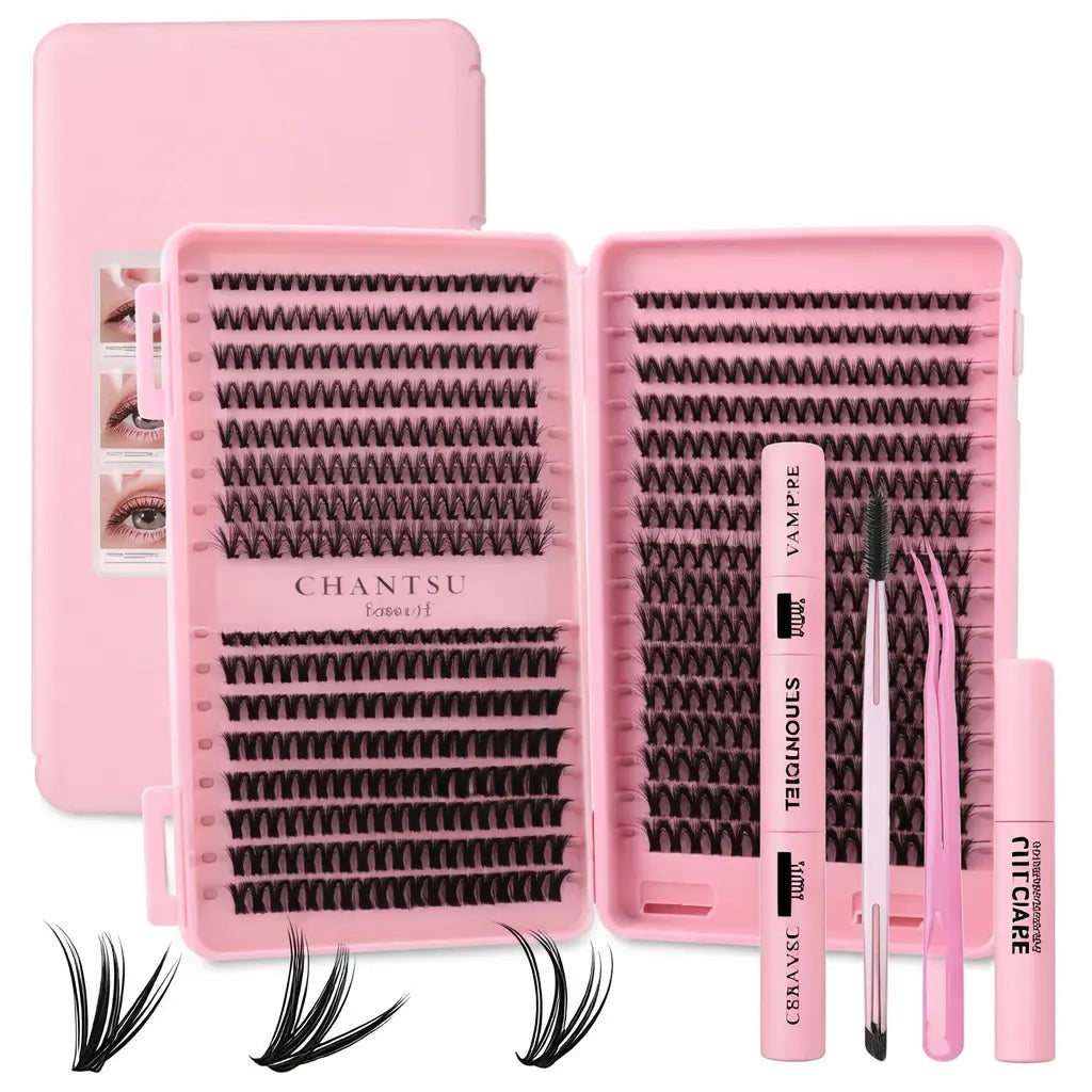 Livre d’Extensions de Cils Multicolores – Fibre Artificielle UMII