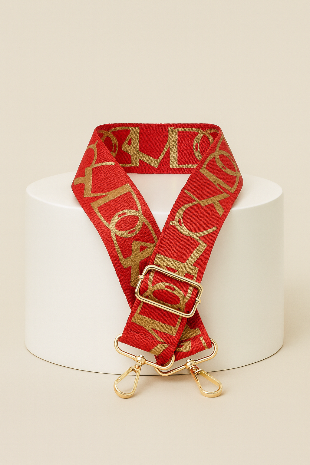 Sangle de Sac Géographique – Accessoire Portable Réglable, Élégant et Durable