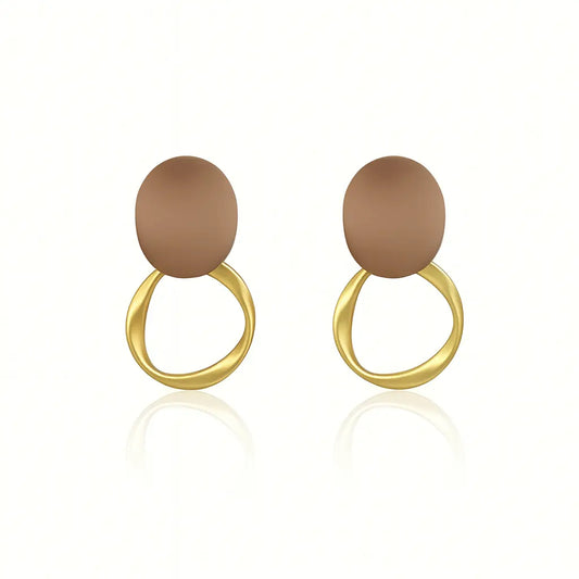 Boucles d’oreilles à détail rond – HOTNICE UMII