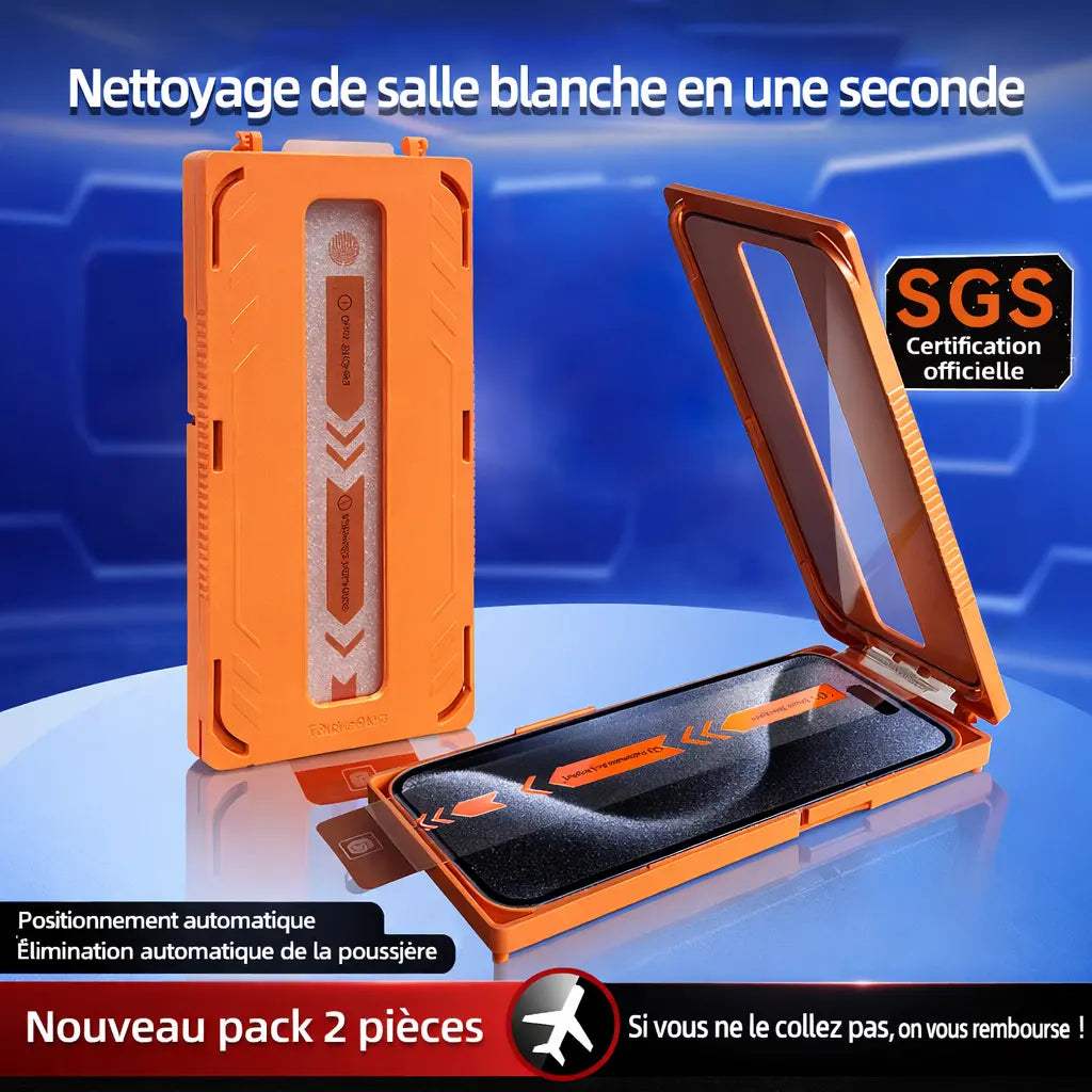 Coque magnétique en acrylique – finition givrée UMII