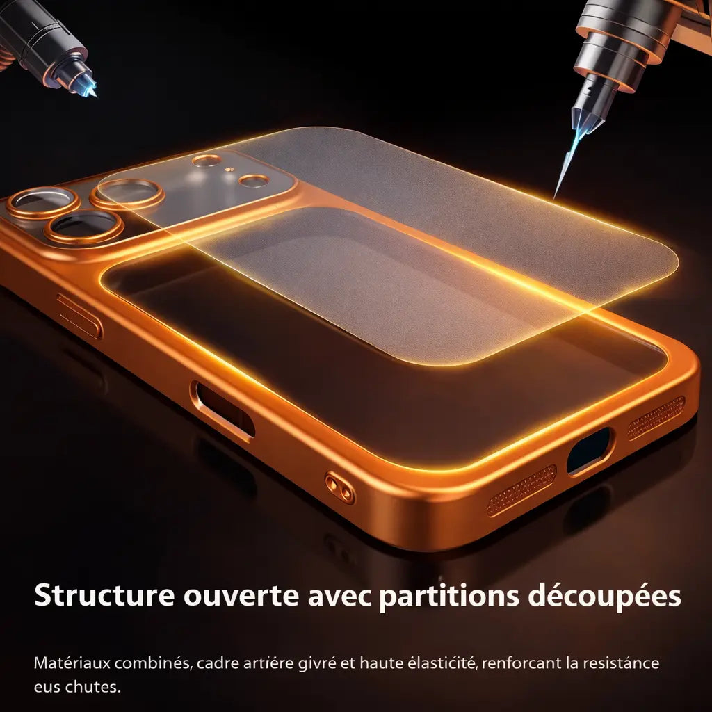 Coque téléphone TPU unie – style vintage UMII