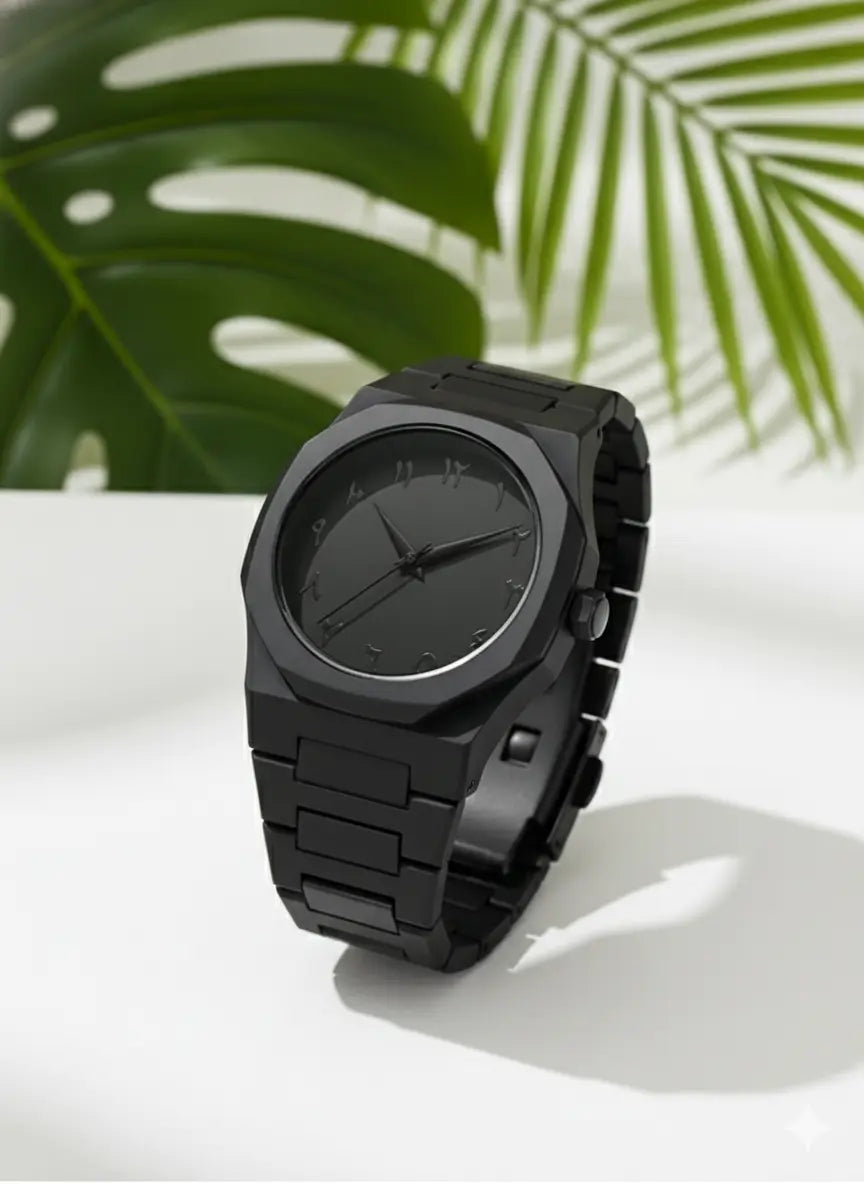 Montre Homme – Full Black Minimaliste UMII