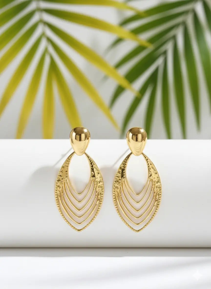 Boucles d’Oreilles Willow™ – Élégance & Légèreté Multicouche UMII