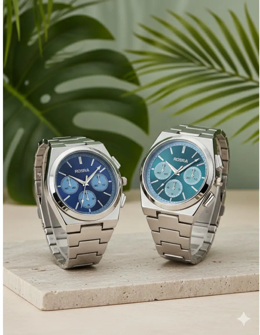 Montre Homme Acier – Version Améliorée (Chronographe) UMII