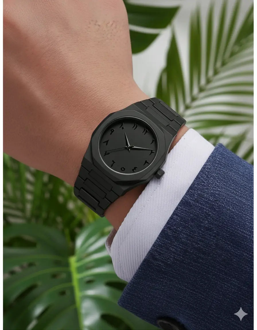 Montre Homme – Full Black Minimaliste UMII