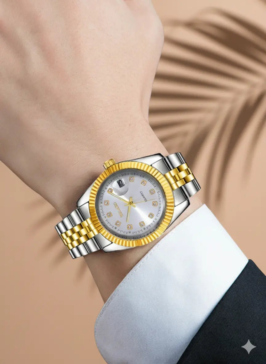 Montre Femme Élégante YOLAKO1 – Quartz & Affichage Date UMII