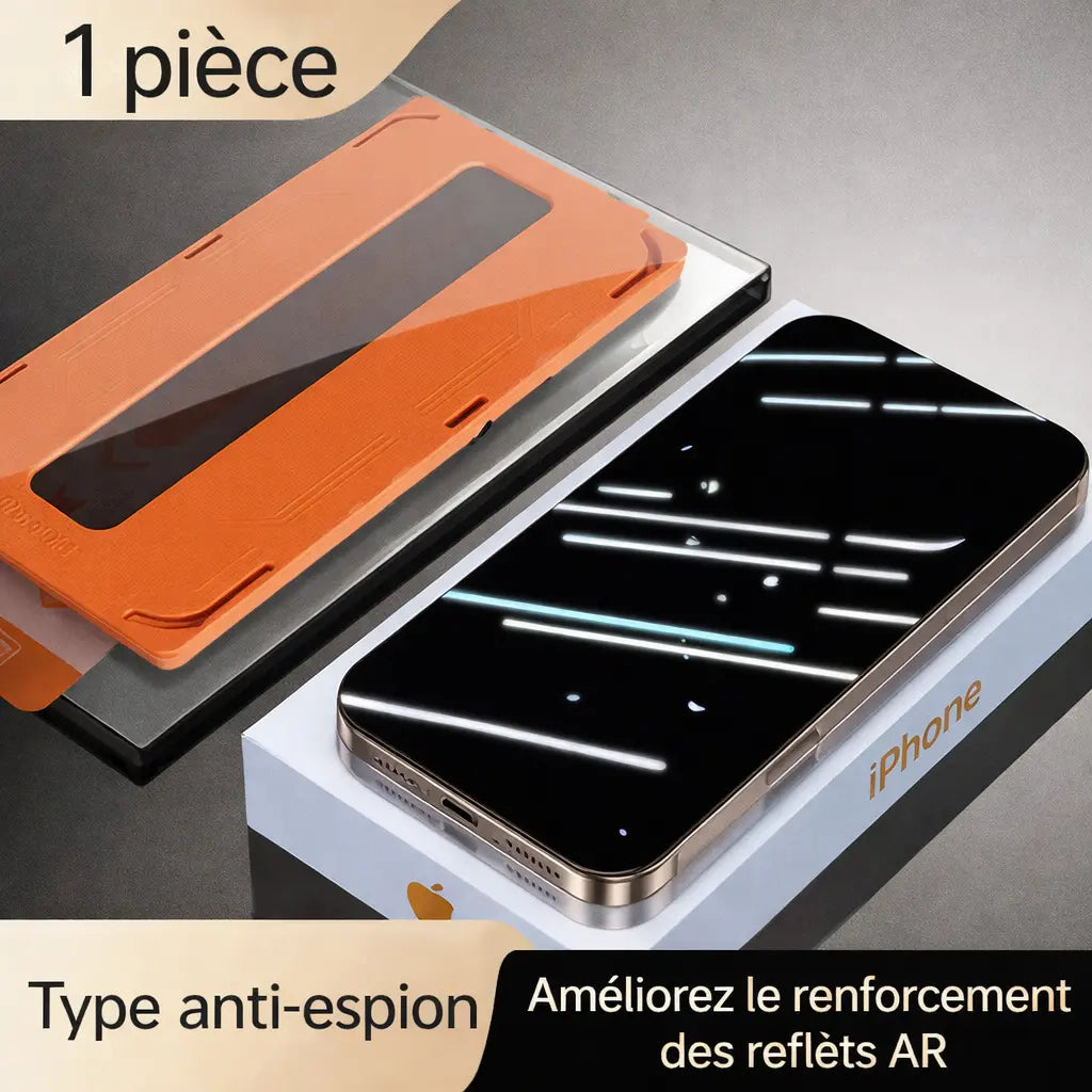 Coque magnétique en acrylique – finition givrée UMII